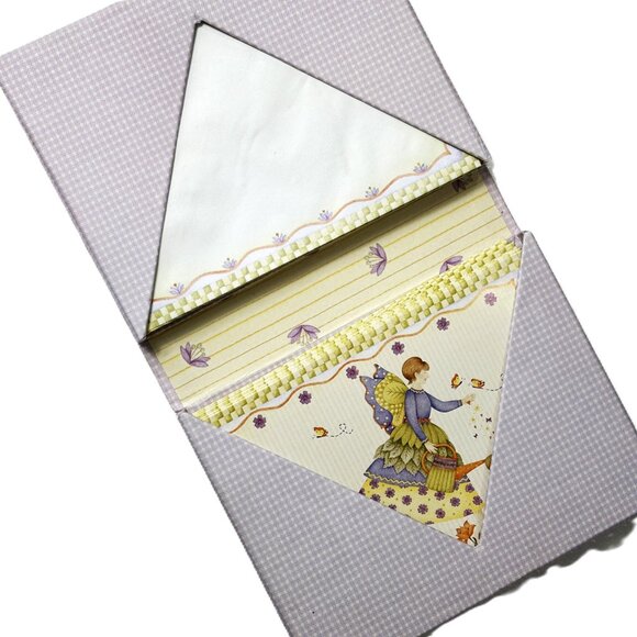 Debbie Mumm Garden Angels Collectible Blank Notecards Vtg 2003 - Picture 10 of 11